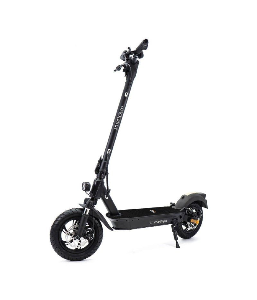 Patinete eléctrico smartgyro k2 pro xl black certificado/ motor 1000w/ ruedas 12'/ 25km/h /autonomía 60km/ negro