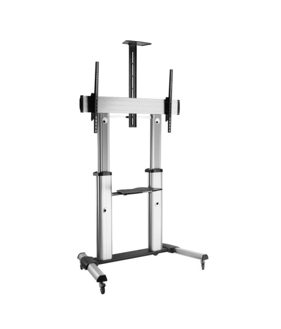 Soporte de pie inclinable con ruedas fonestar sts-40106p para tv de 60-100'/ hasta 100kg