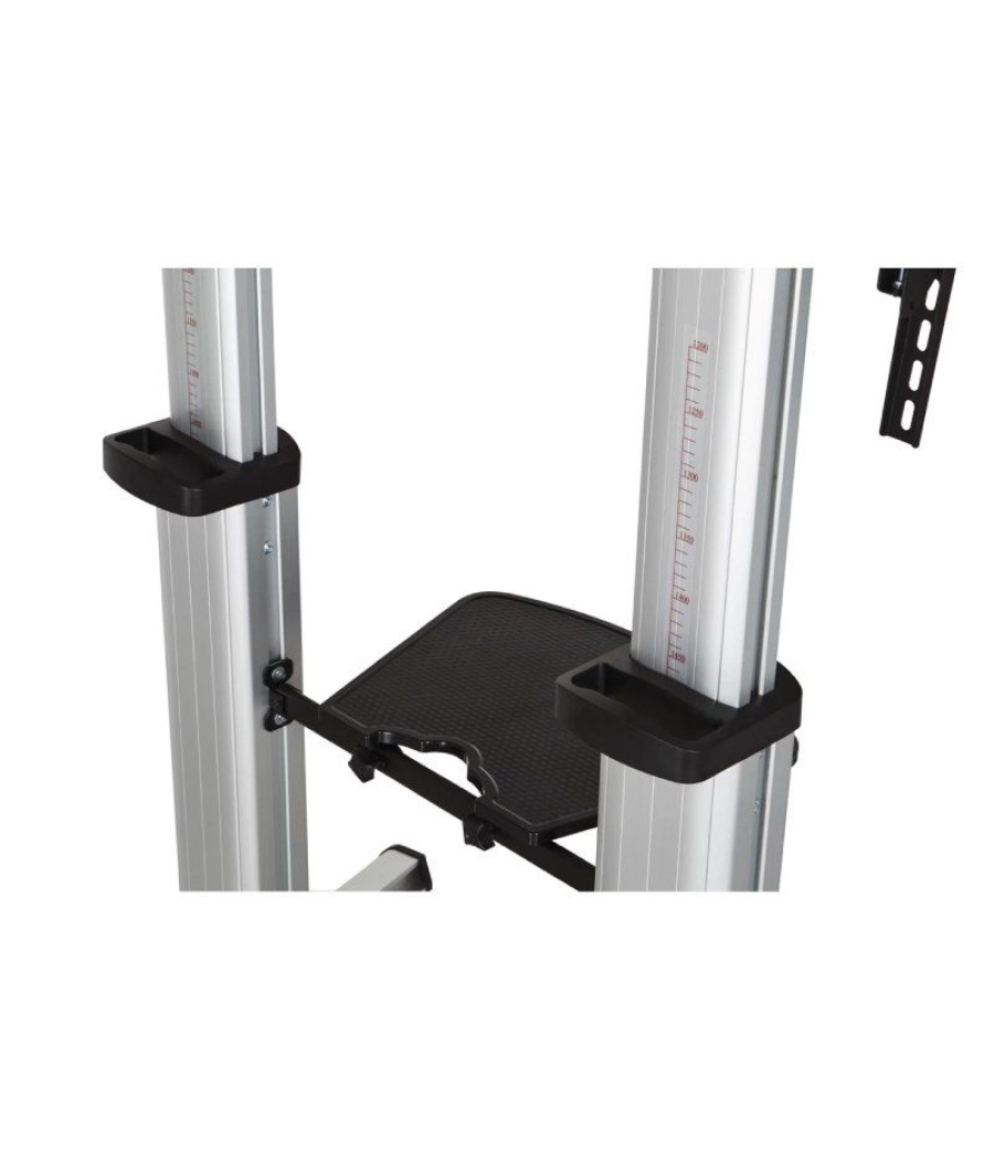 Soporte de pie inclinable con ruedas fonestar sts-40106p para tv de 60-100'/ hasta 100kg