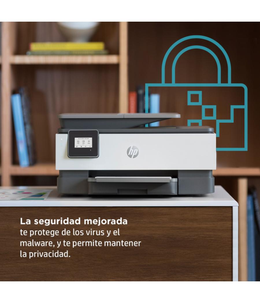 HP OfficeJet Impresora multifunción HP 8014e, Color, Impresora para Hogar, Impresión, copia, escáner, HP+; Compatible con el ser