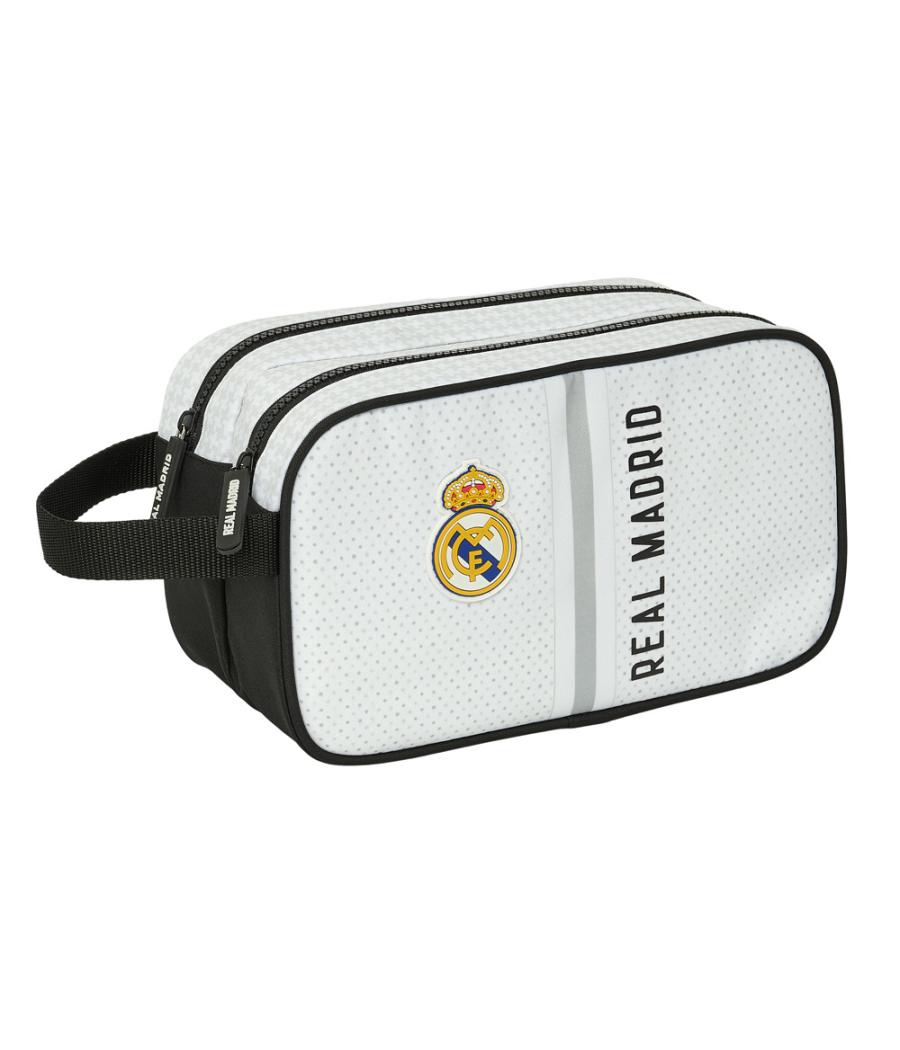 Neceser safta 2 departamentos adaptable a carro real madrid 1 equipacion 24/25 150x260x125 mm