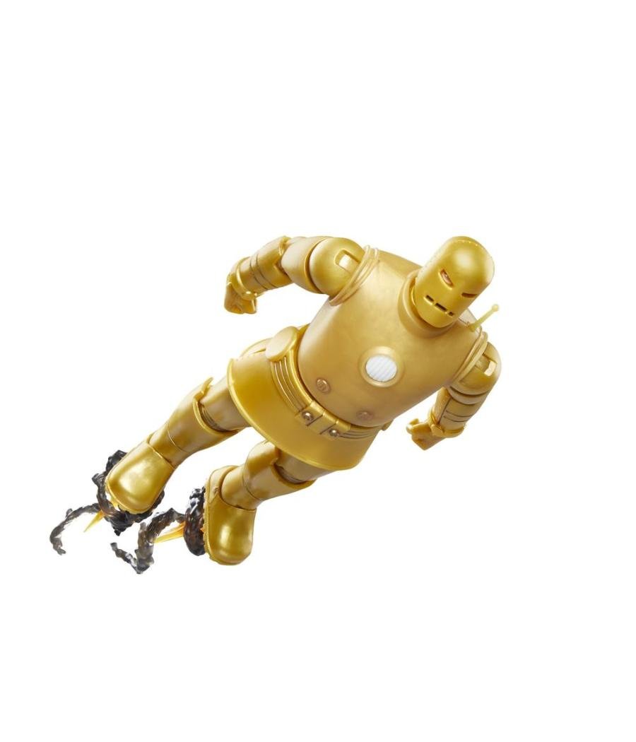 Figura hasbro marvel legends series iron man (model 01 - gold)