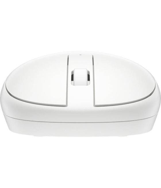 Ratón inalámbrico por bluetooth hp 240/ hasta 1600 dpi/ blanco lunar