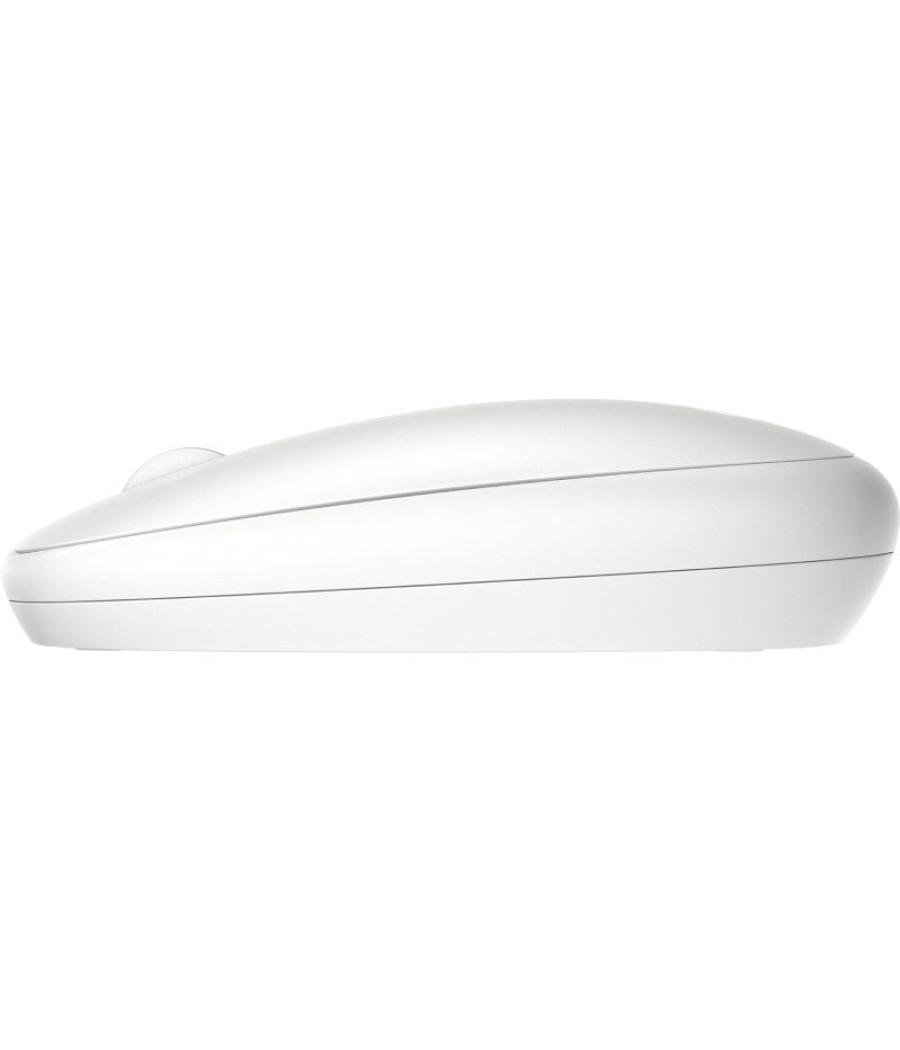 Ratón inalámbrico por bluetooth hp 240/ hasta 1600 dpi/ blanco lunar