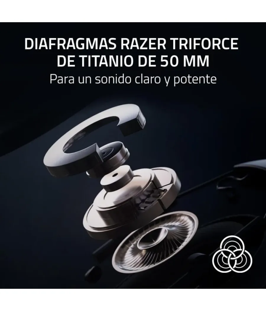 Auriculares razer blackshark v2 hyperspeed blanco (rz04-04960200-r3m1)