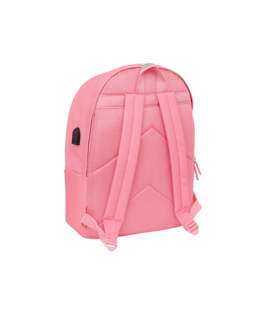 Mochila safta doble para portatil 15,6\" + usb el ganso basics 180x310x440 mm