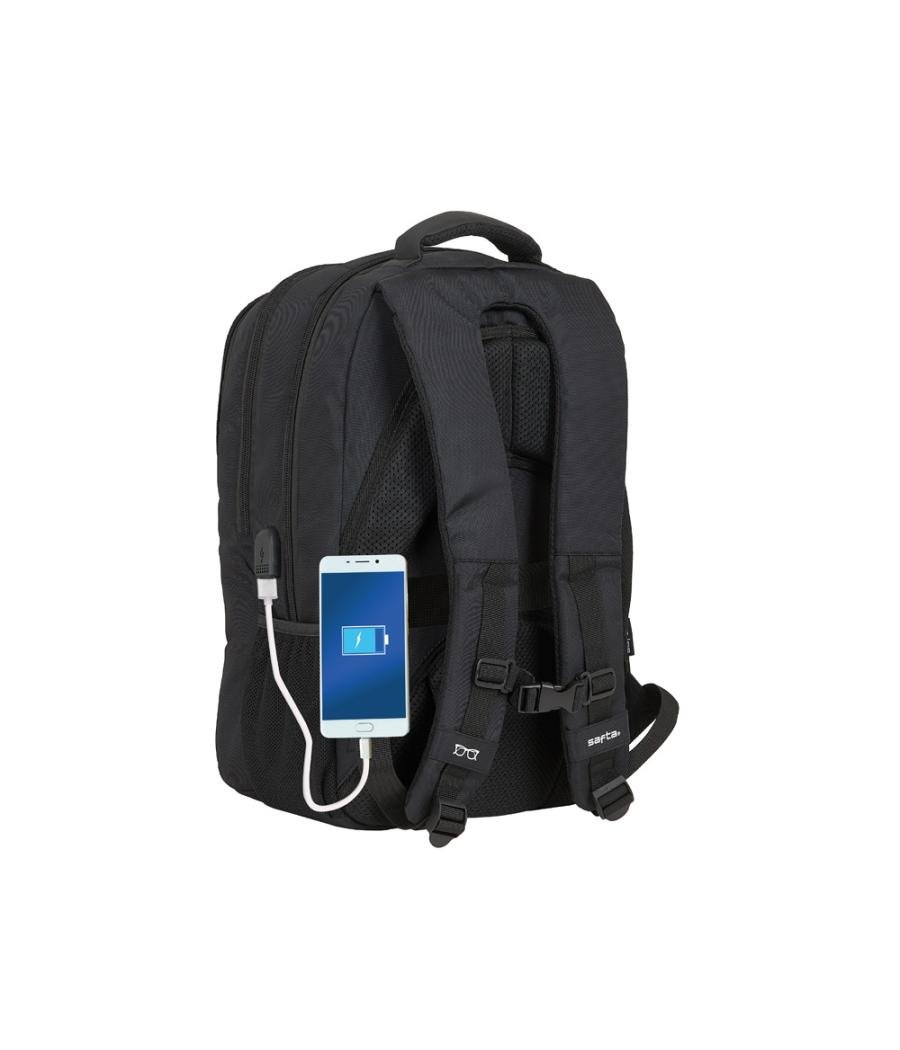 Cartera escolar safta safta \"business\" mochila ordenador 15,6\" 300x160x430 mm