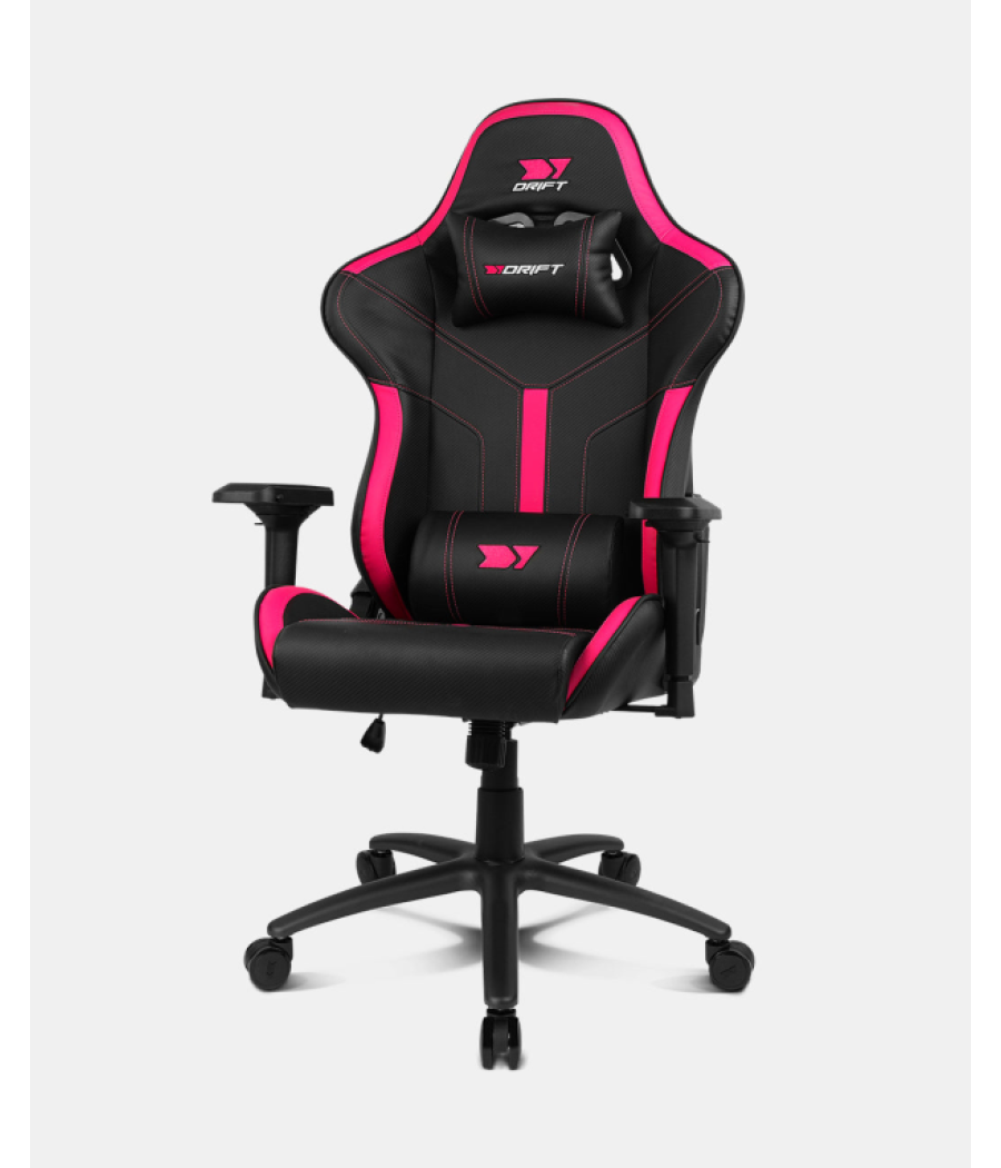 Silla gaming drift dr350 negro / rosa