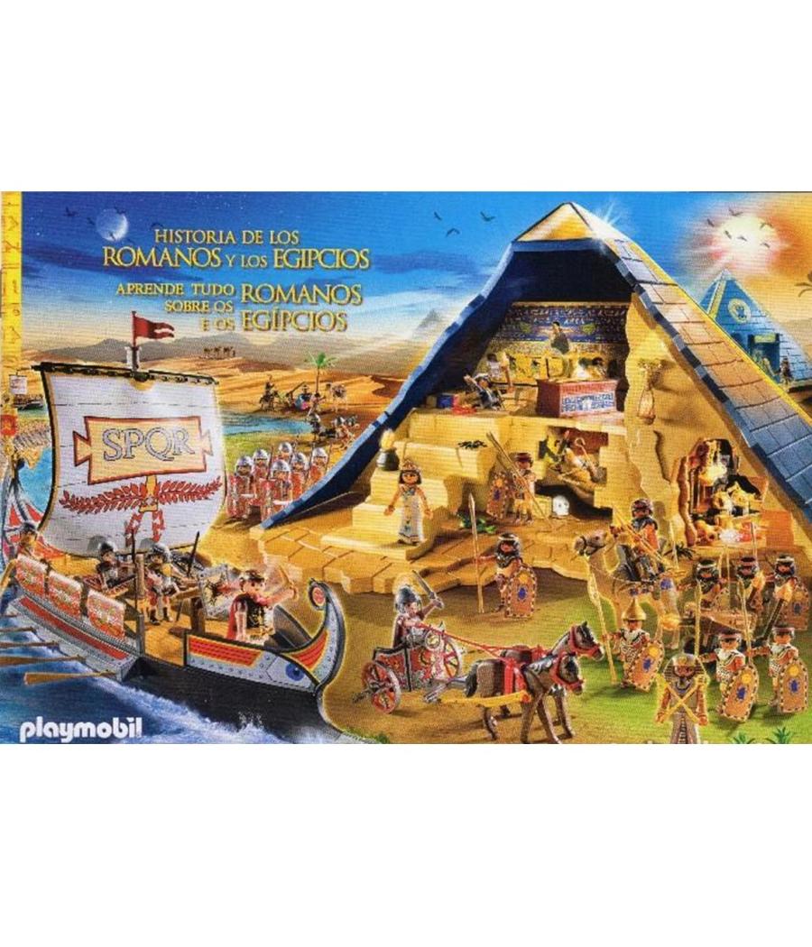 Catálogo playmobil historia de los romanos y los egipcios