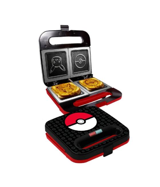 Sandwichera uncanny brands pokemon - pokeball & pikachu