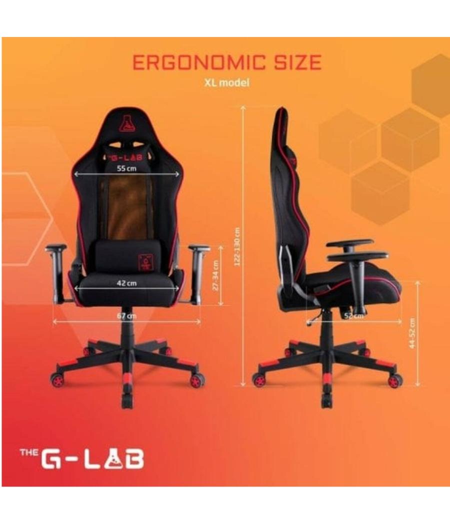 The g-lab gaming chair ergonomic-size xl - blue (ks-oxygen-xl-blu)