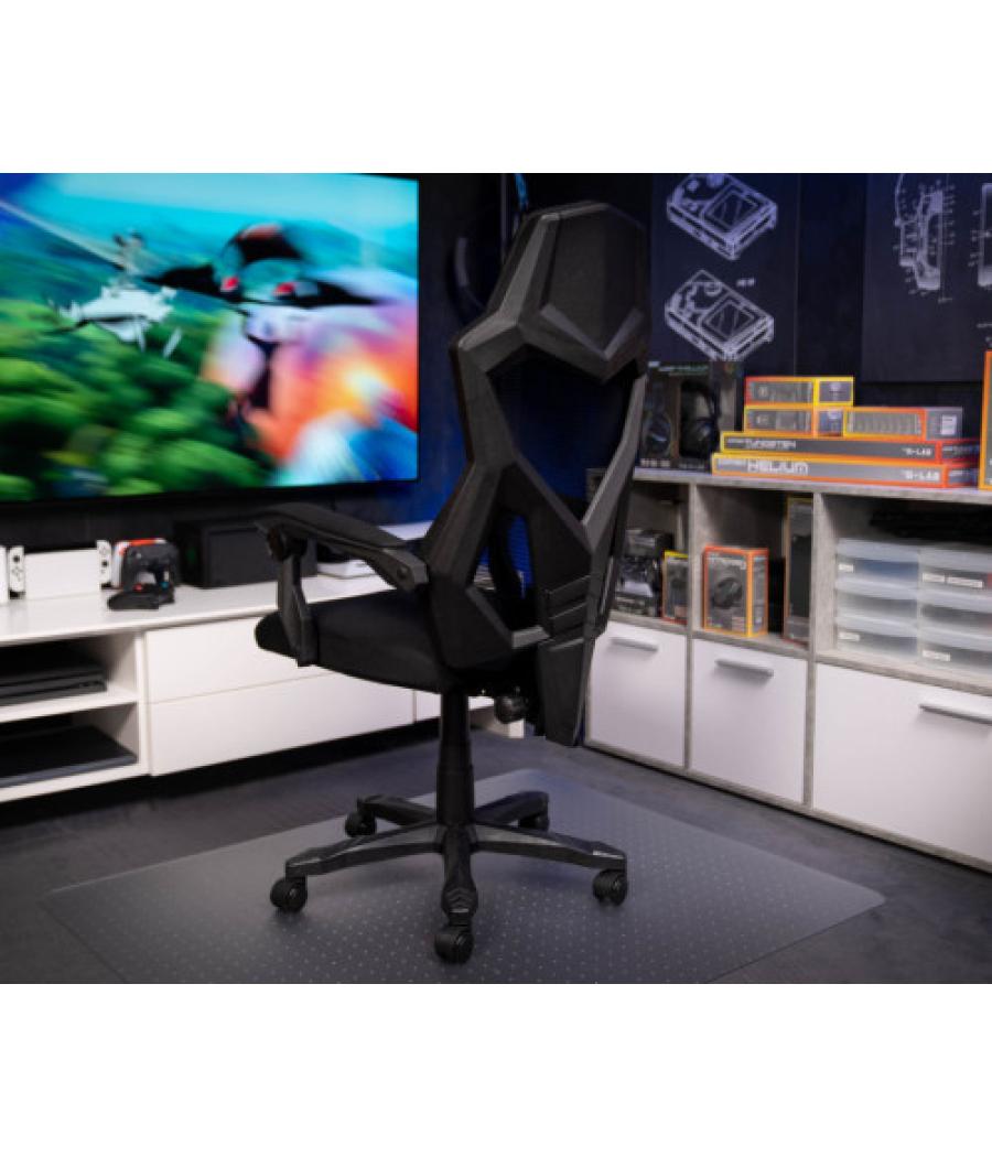 The g-lab ks-rhodium-a silla para videojuegos silla para videojuegos universal asiento acolchado negro