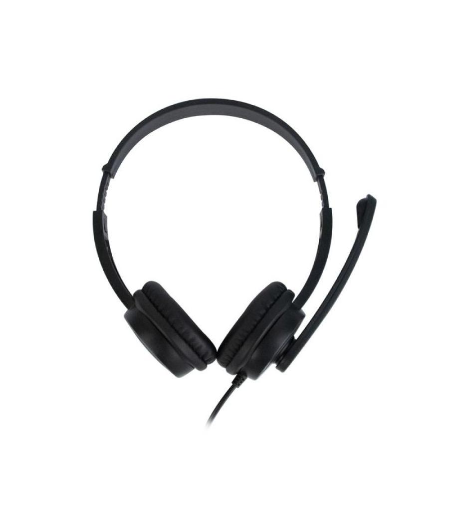 Auriculares ngs vox505 usb/ con micrófono/ usb/ negros