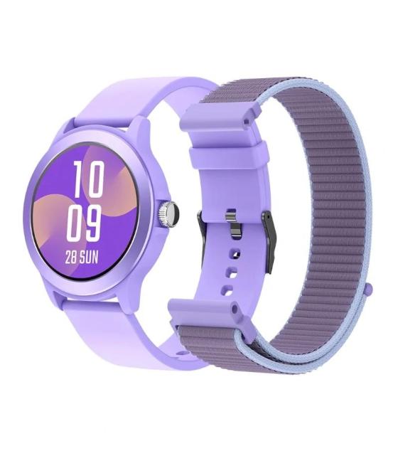 Spc smartwatch smartee duo vivo violet + correa ex