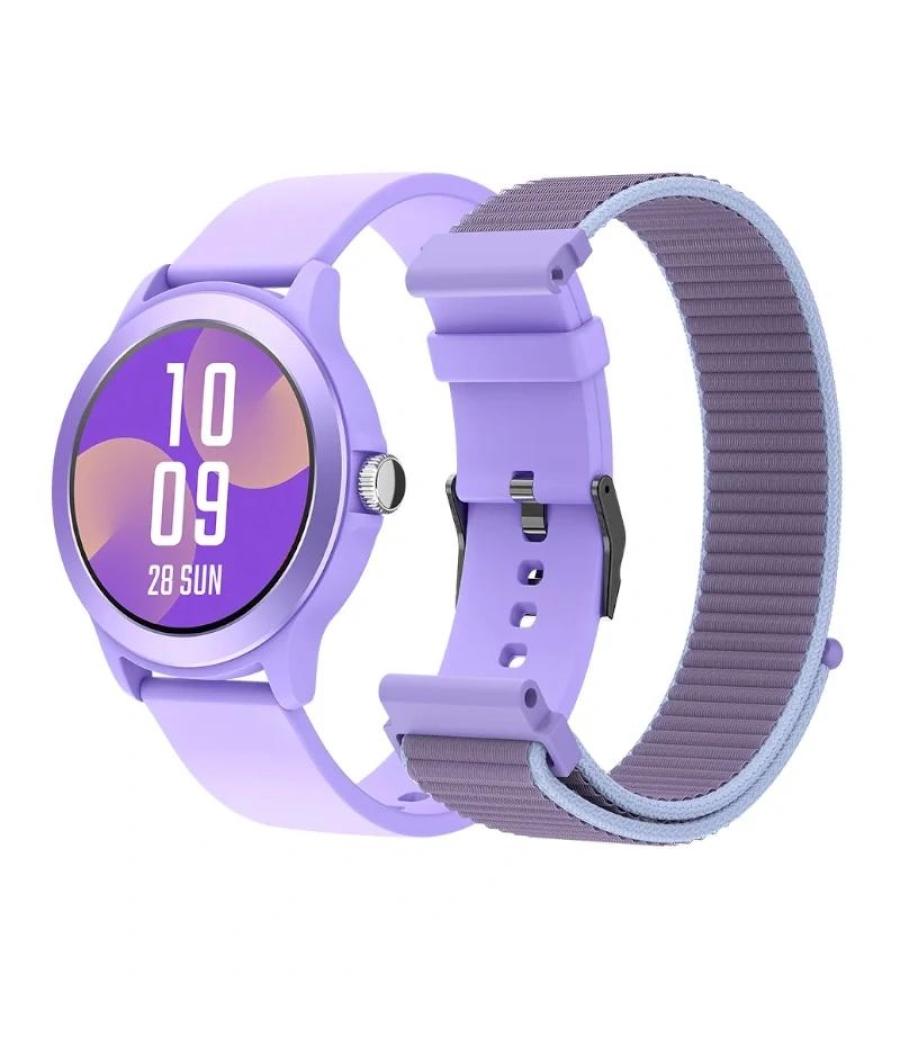 Spc smartwatch smartee duo vivo violet + correa ex