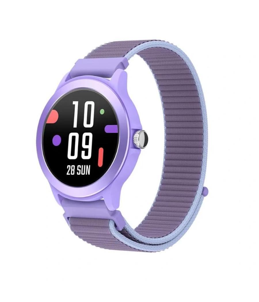 Spc smartwatch smartee duo vivo violet + correa ex