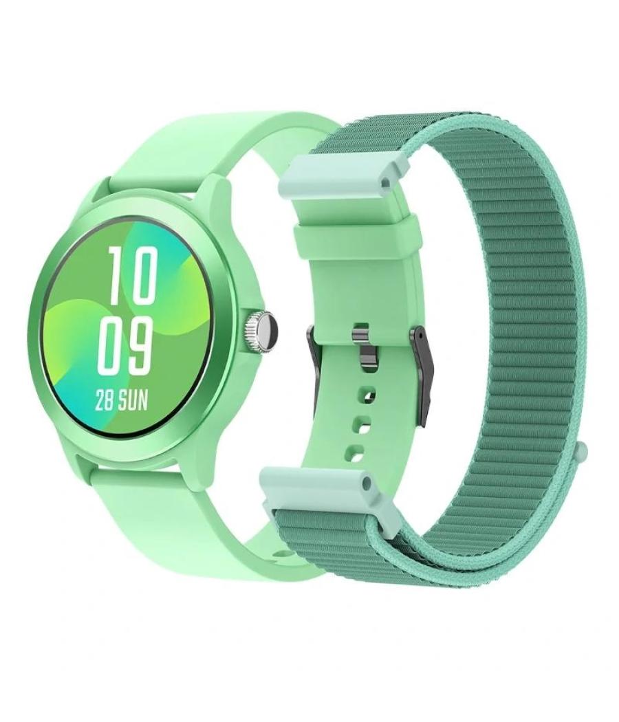 Spc smartwatch smartee duo vivo verde + correa ext