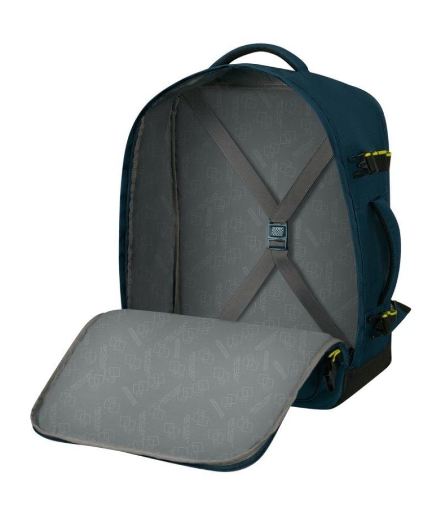 Mochila american tourister take2cabin m para portátiles hasta 15.6'/ 38.2l/ azul