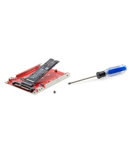 StarTech.com Adaptador M.2 a U.3 para SSDs M.2 NVMe - Conversor Adaptador de Host de Unidad M.2 PCIe a U.3 de 2,5 (SFF-TA-1001) 