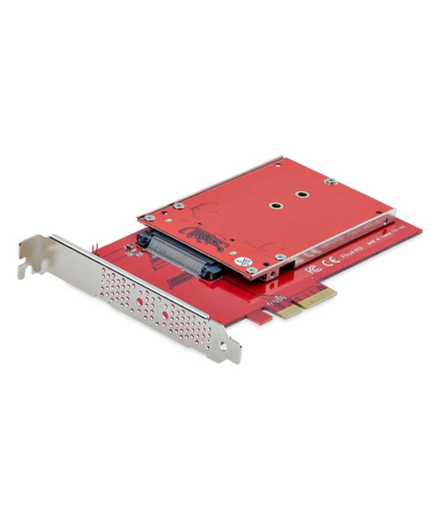 StarTech.com Adaptador M.2 a U.3 para SSDs M.2 NVMe - Conversor Adaptador de Host de Unidad M.2 PCIe a U.3 de 2,5 (SFF-TA-1001) 