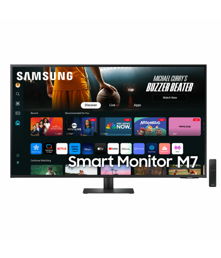 Monitor samsung 43" ls43dm702uuxen m7 m70d