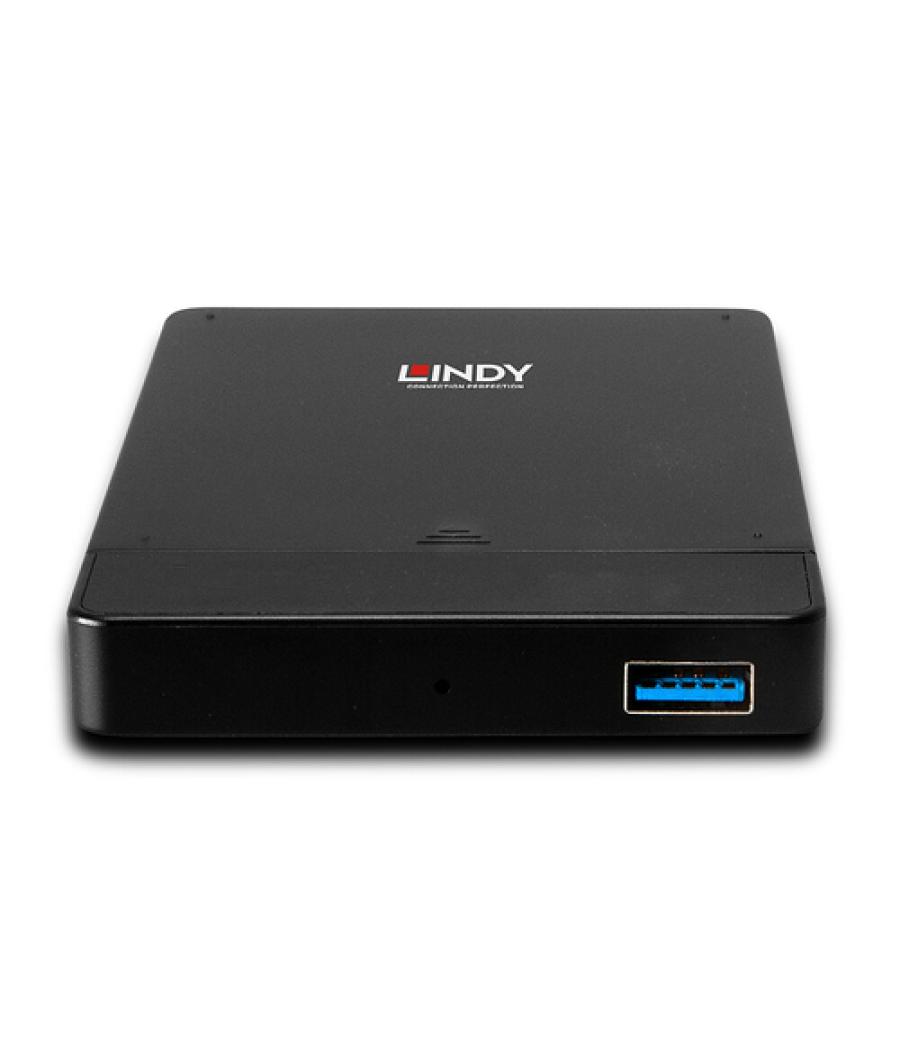 Lindy 43331 caja para disco duro externo Carcasa de disco duro/SSD Negro 2.5"