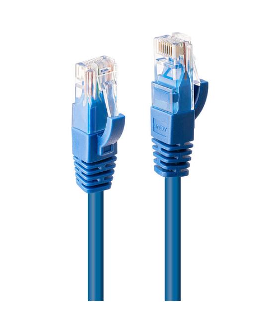 Lindy 48018 cable de red Azul 2 m Cat6 U/UTP (UTP)