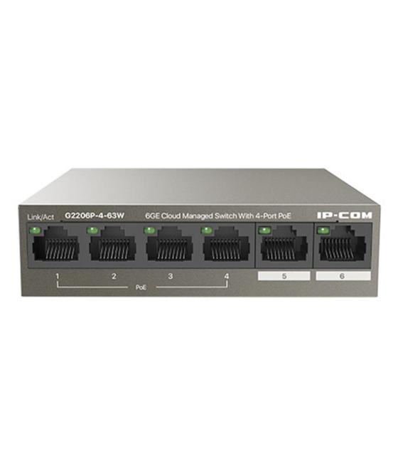 Switch ip - com g2206p - 4 - 63w 6 puertos