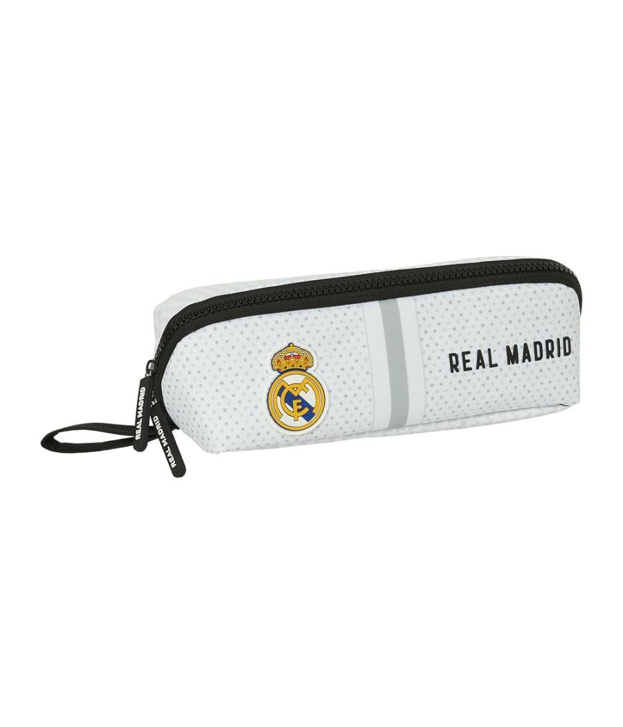 Bolso escolar portatodo safta cuadrado grande real madrid 1 equipacion 24/25 80x200x80 mm