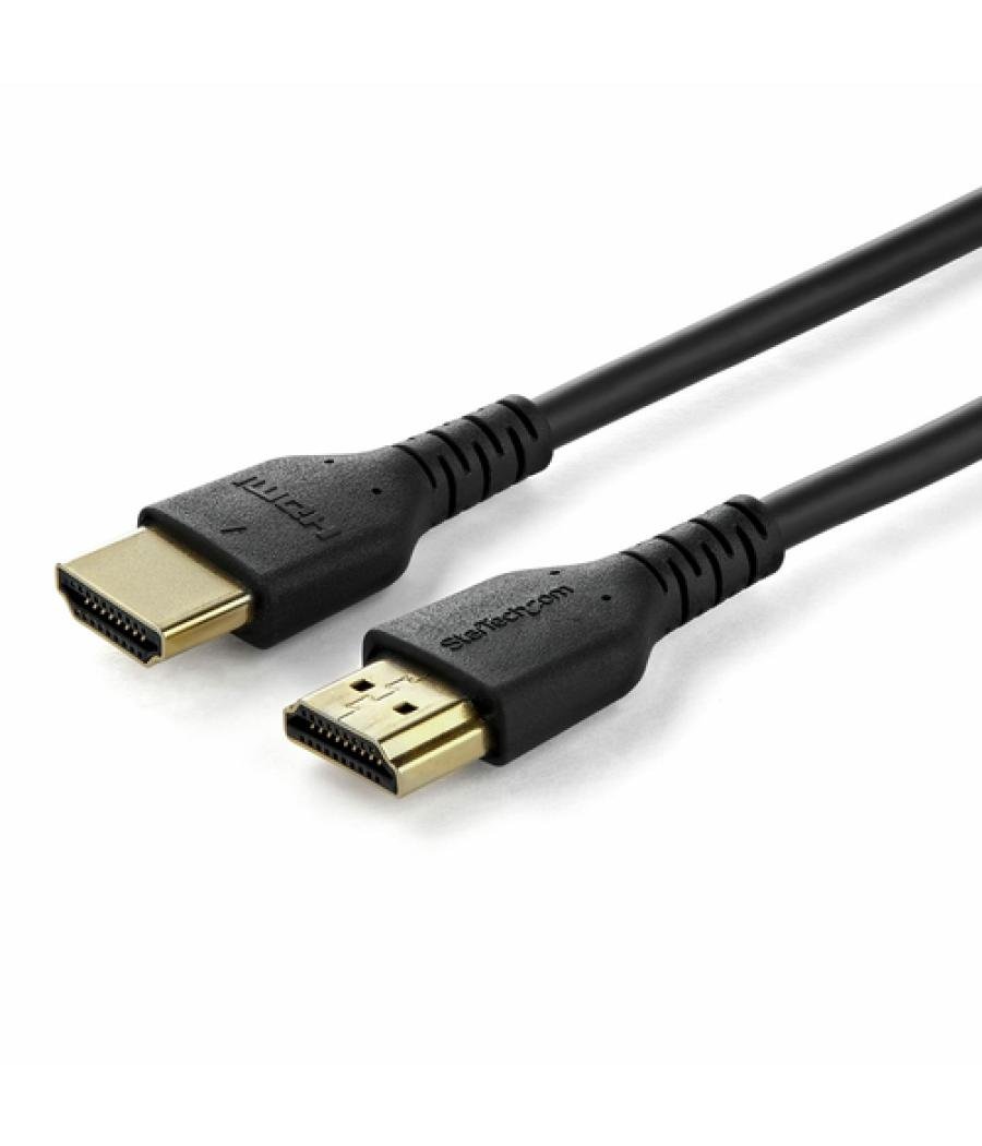 StarTech.com Cable HDMI 2.0 de Alta Velocidad con Ethernet Certificado Premium de 1,5m - 4K 60Hz - HDR10 - HDR - Ultra HD - Cabl