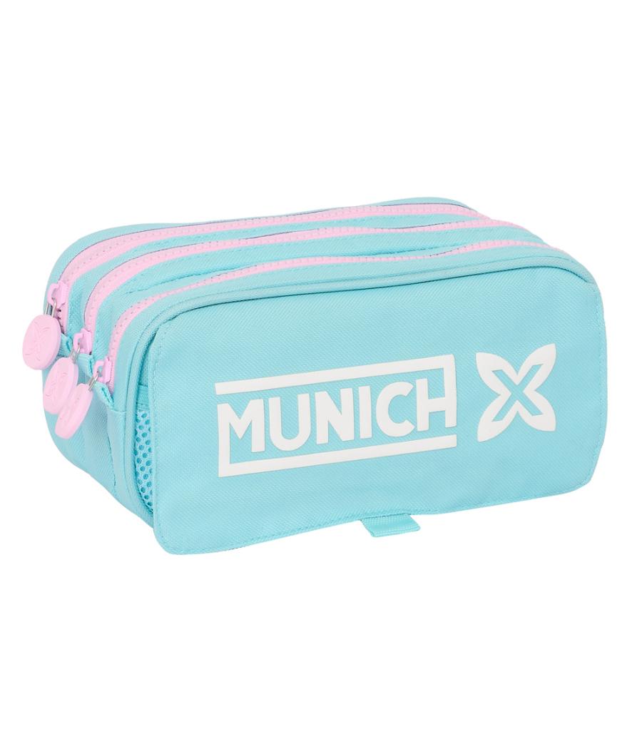 Bolso escolar portatodo safta triple big munich heaven 100x215x80 mm