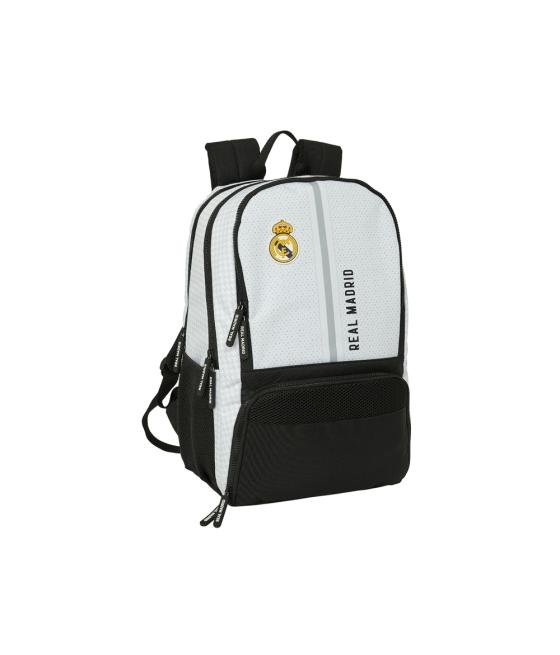 Mochila safta padel real madrid 1 equipacion 24/25 420x300x170 mm