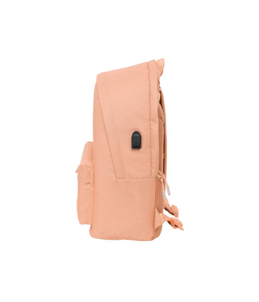 Mochila safta doble para portatil 15,6\" + usb munich basics girl 440x310x180 mm