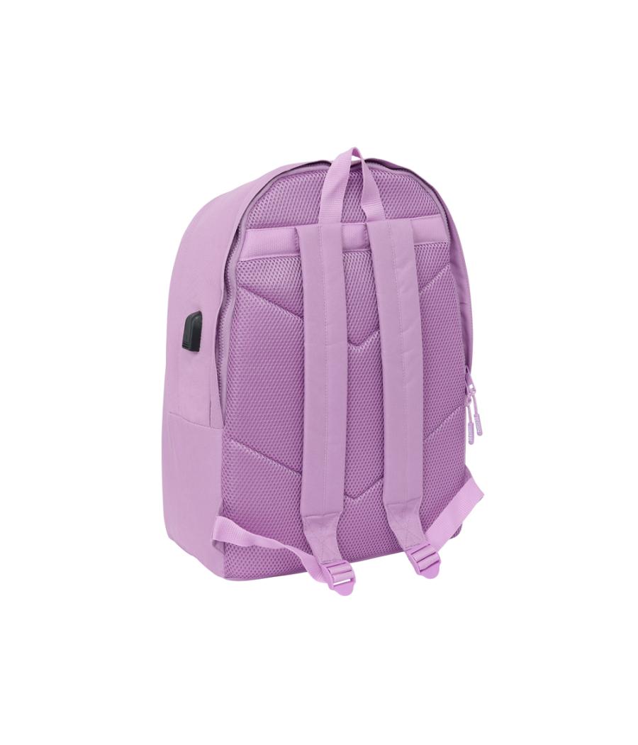 Mochila safta doble para portatil 15,6\" + usb munich basics girl 440x310x180 mm