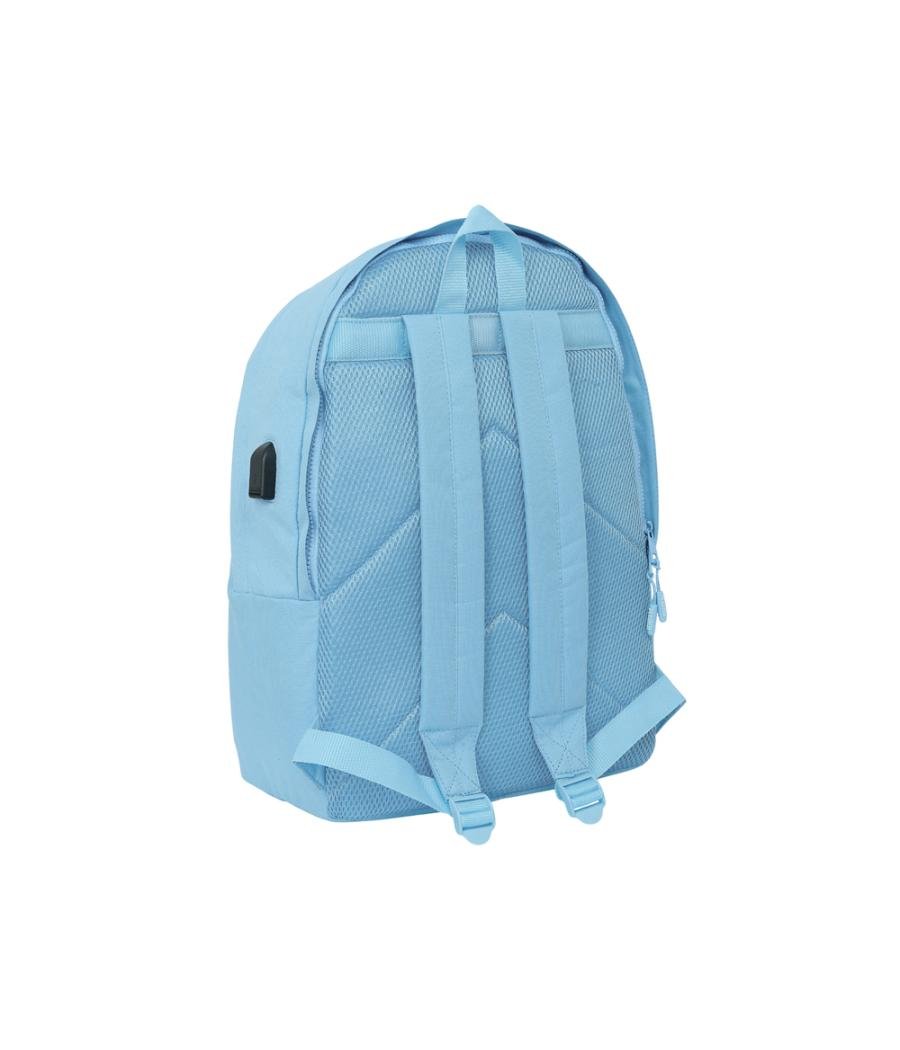 Mochila safta doble para portatil 15,6\" + usb munich basics girl 440x310x180 mm