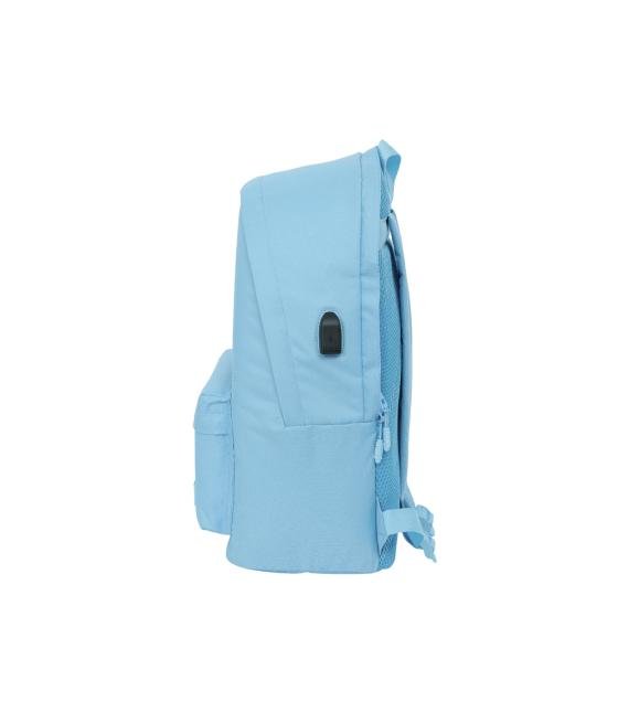 Mochila safta doble para portatil 15,6\" + usb munich basics girl 440x310x180 mm