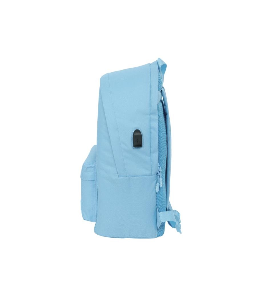 Mochila safta doble para portatil 15,6\" + usb munich basics girl 440x310x180 mm