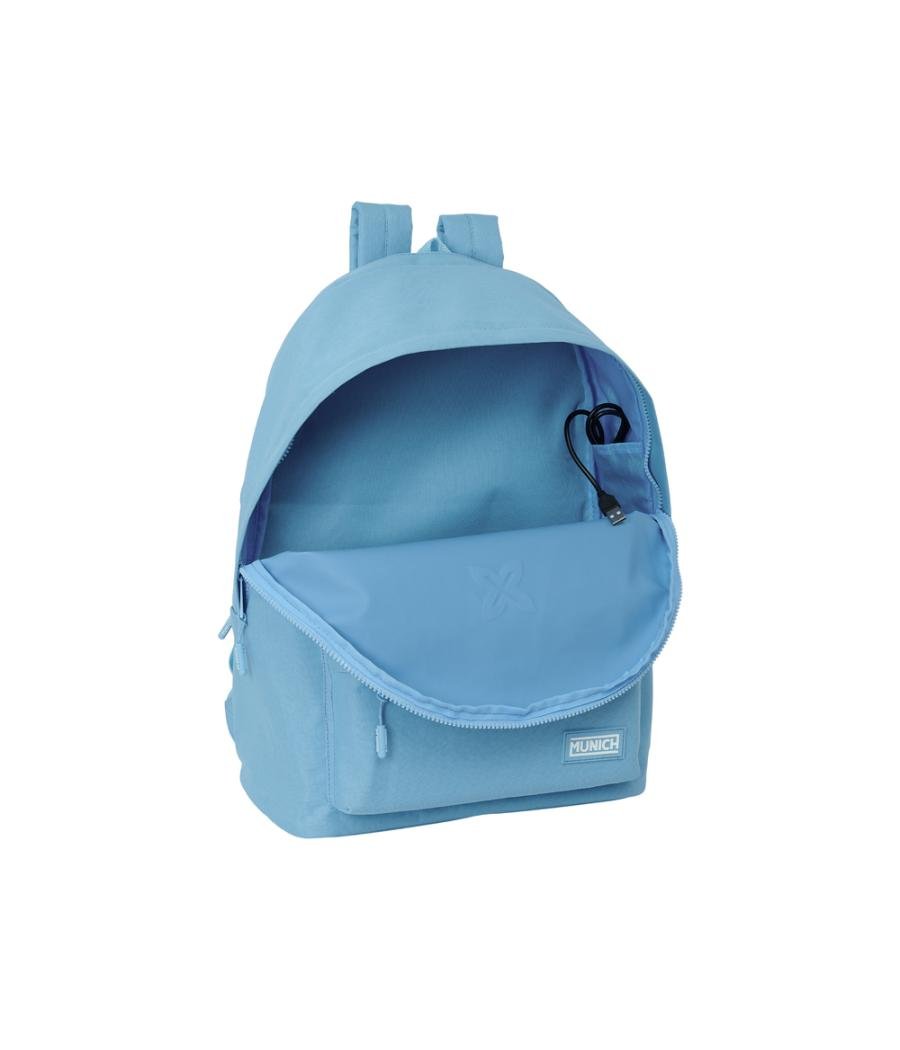 Mochila safta doble para portatil 15,6\" + usb munich basics girl 440x310x180 mm