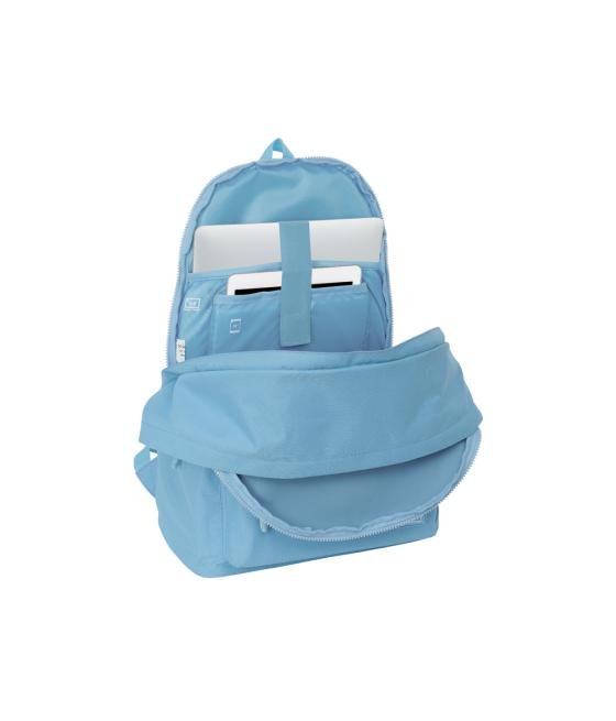 Mochila safta doble para portatil 15,6\" + usb munich basics girl 440x310x180 mm
