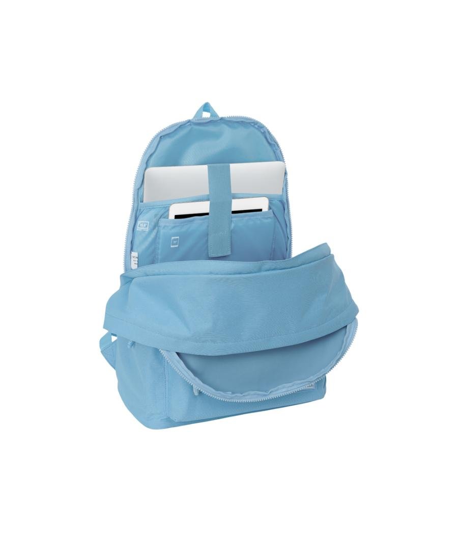 Mochila safta doble para portatil 15,6\" + usb munich basics girl 440x310x180 mm