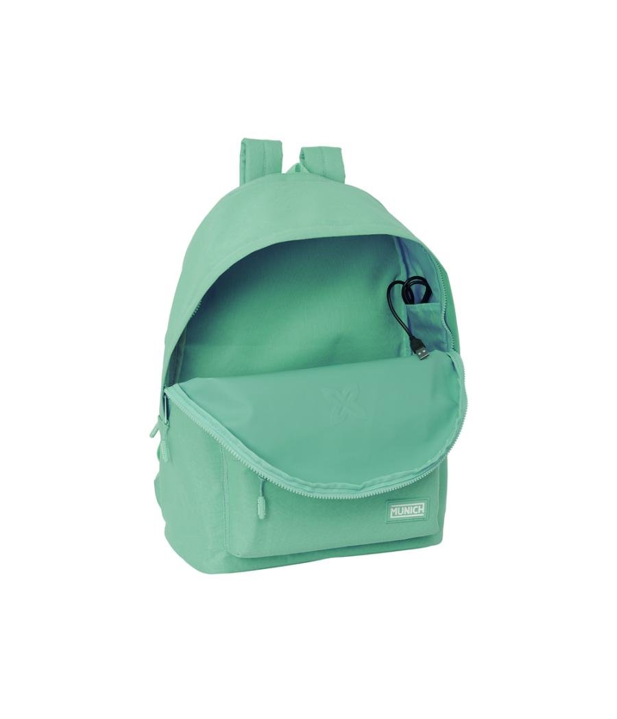 Mochila safta doble para portatil 15,6\" + usb munich basics girl 440x310x180 mm