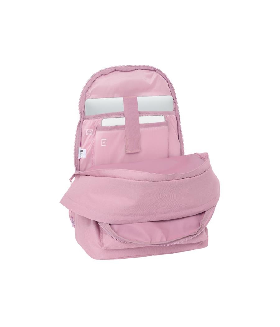 Mochila safta doble para portatil 15,6\" + usb munich basics girl 440x310x180 mm