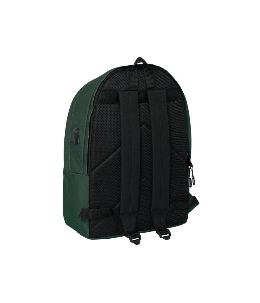 Mochila safta doble para portatil 15,6\" + usb munich basics boy 440x310x180 mm
