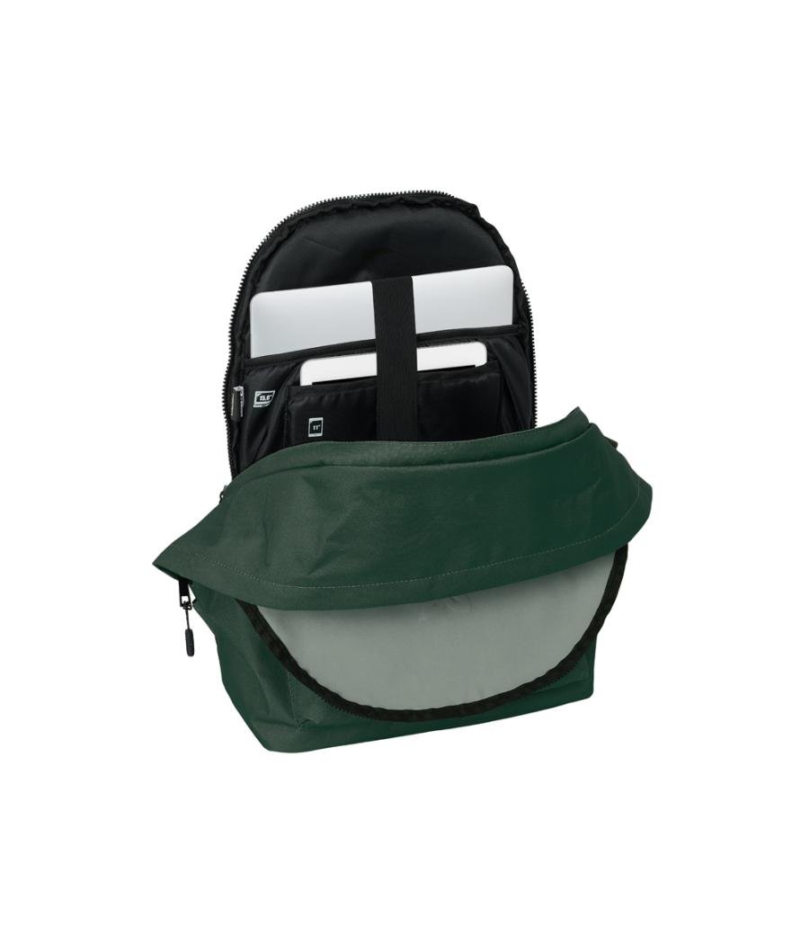 Mochila safta doble para portatil 15,6\" + usb munich basics boy 440x310x180 mm