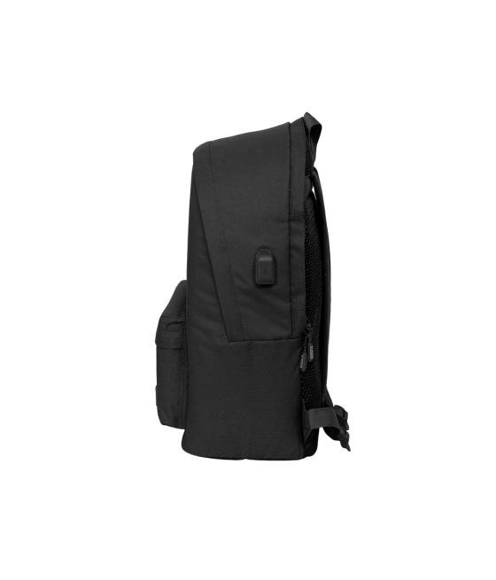 Mochila safta doble para portatil 15,6\" + usb munich basics boy 440x310x180 mm