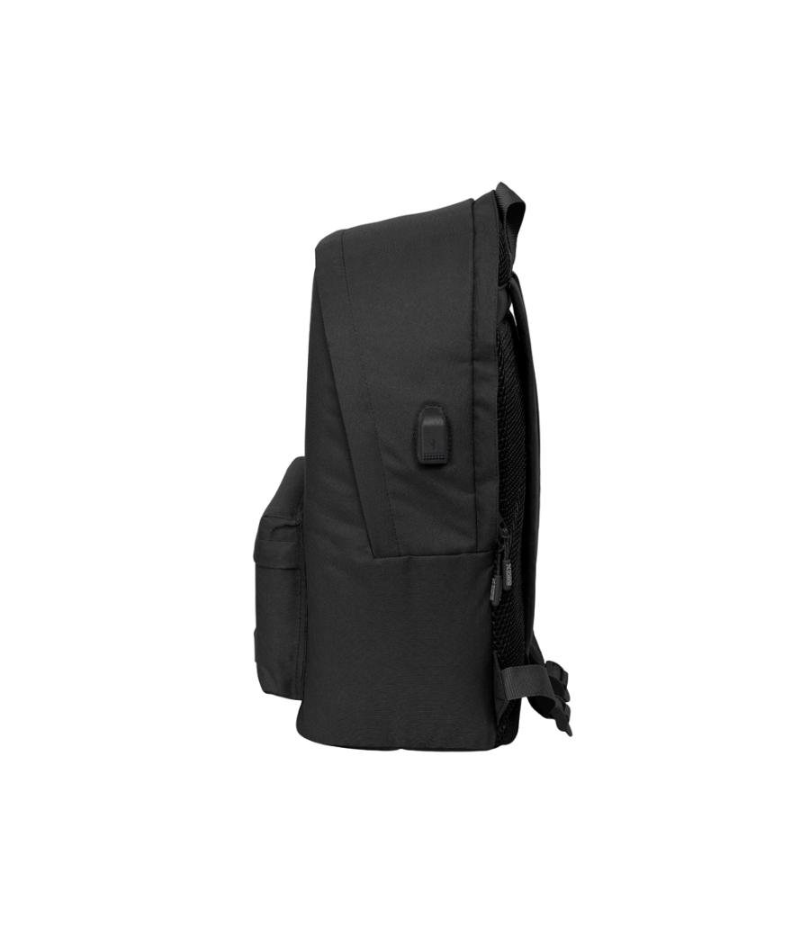 Mochila safta doble para portatil 15,6\" + usb munich basics boy 440x310x180 mm