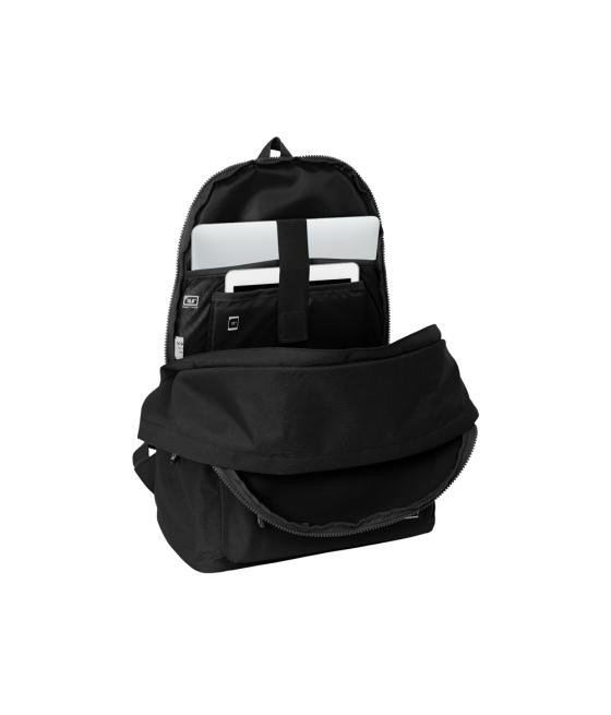 Mochila safta doble para portatil 15,6\" + usb munich basics boy 440x310x180 mm