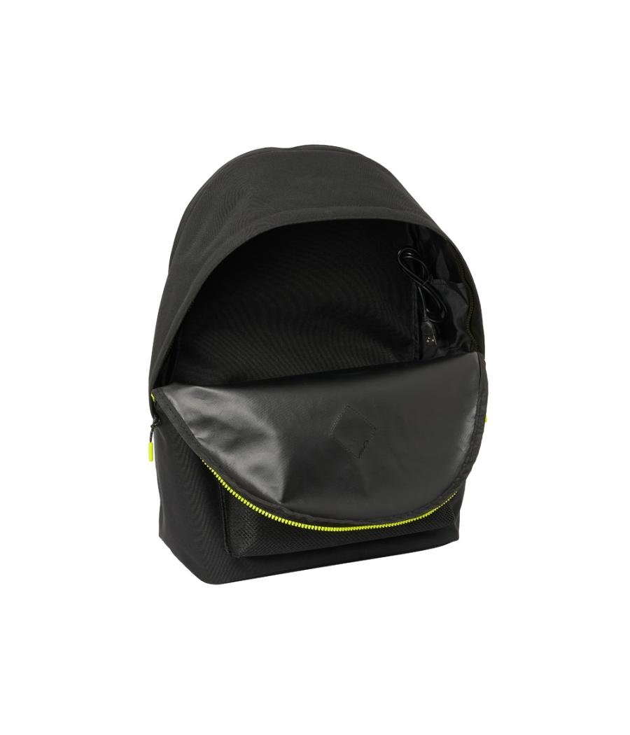 Mochila safta doble para portatil 15,6\" + usb munich beat 440x310x180 mm