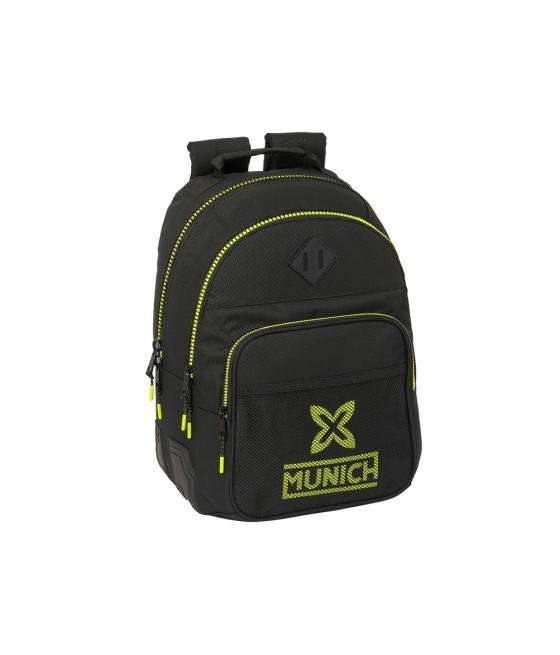 Mochila safta doble con cantóneras adaptable a carro munich beat 420x320x150 mm