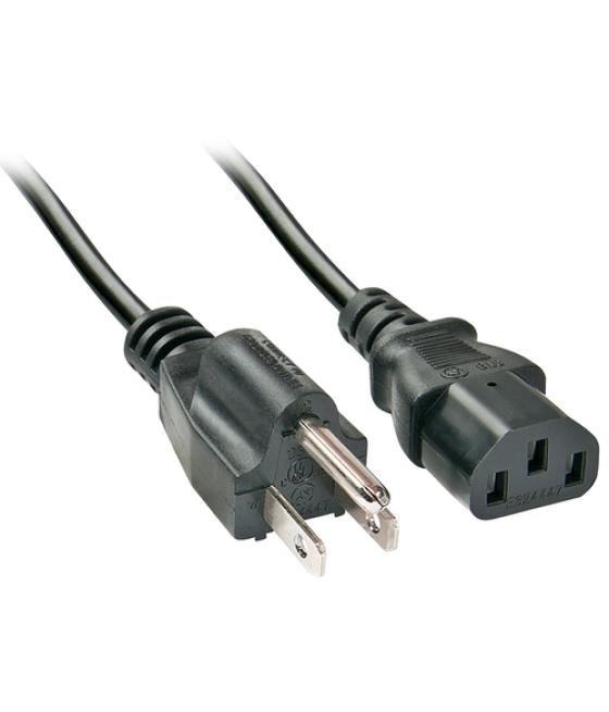 Lindy 30338 cable de transmisión Negro 2 m C13 acoplador